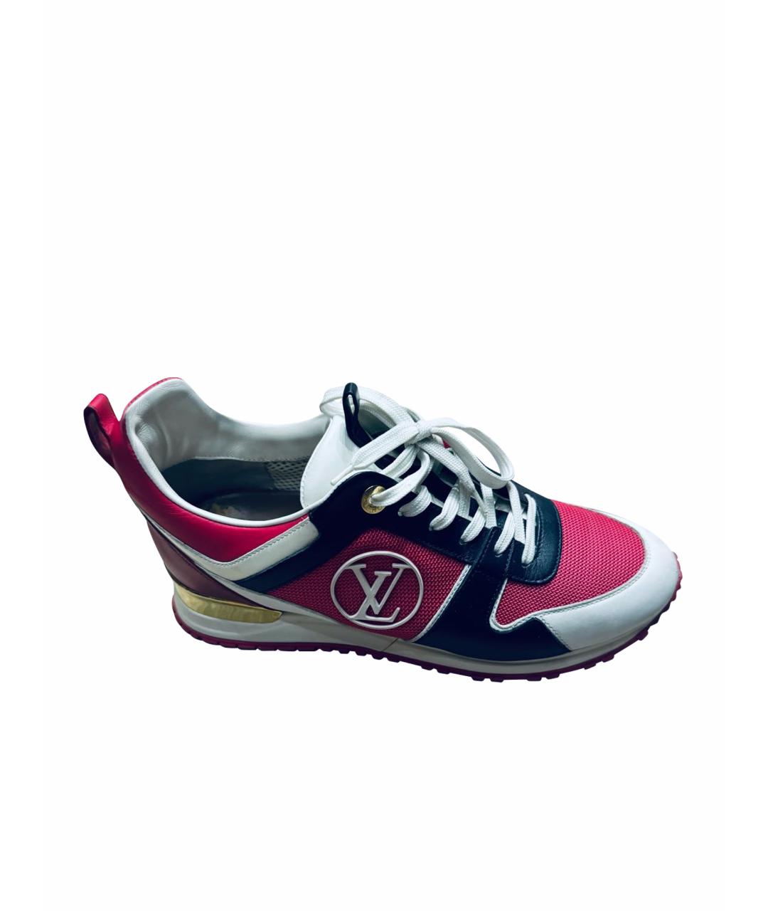 LOUIS VUITTON Фуксия кроссовки, фото 1