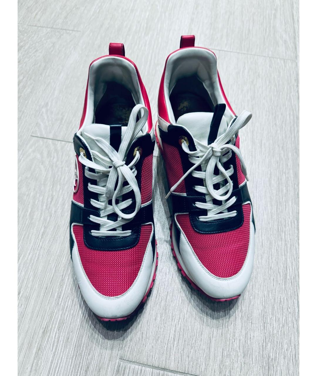 LOUIS VUITTON Фуксия кроссовки, фото 2