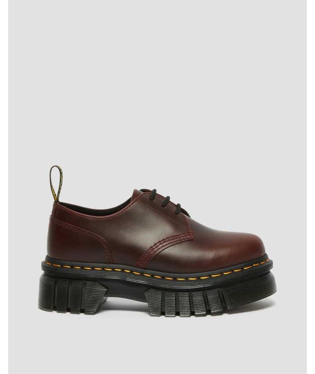 DR. MARTENS Коричневые кожаные ботинки, фото 6