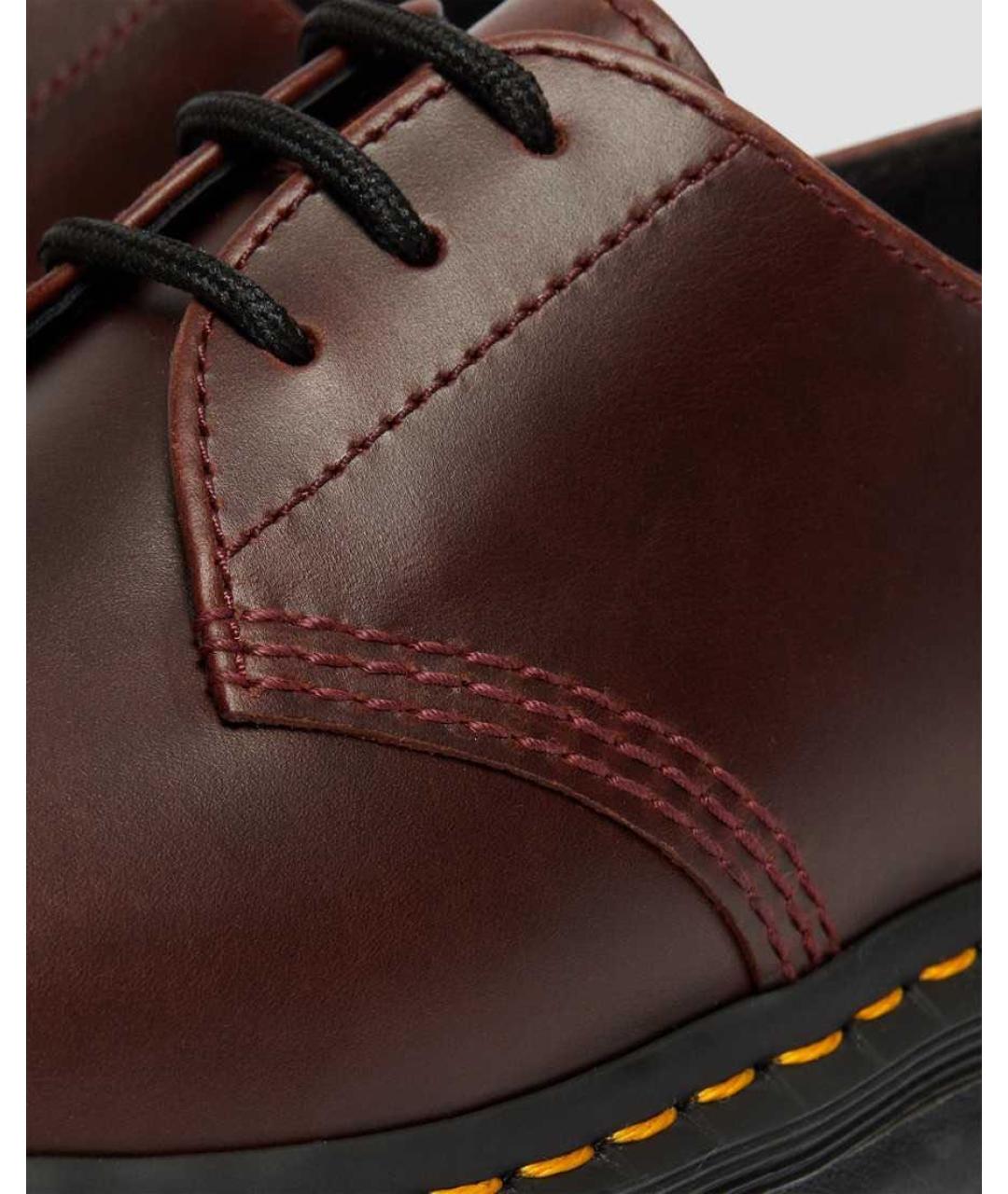 DR. MARTENS Коричневые кожаные ботинки, фото 5