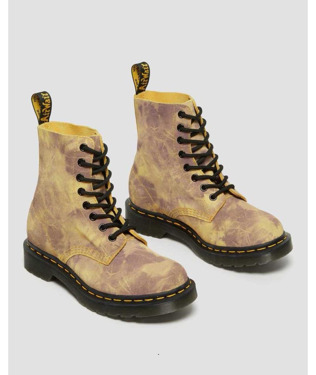 DR. MARTENS Мульти замшевые ботинки, фото 2