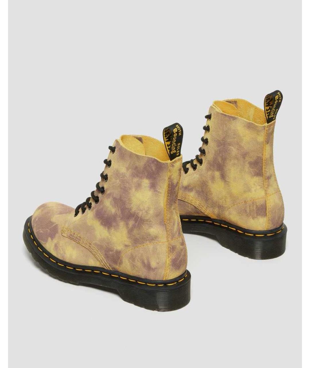 DR. MARTENS Мульти замшевые ботинки, фото 4