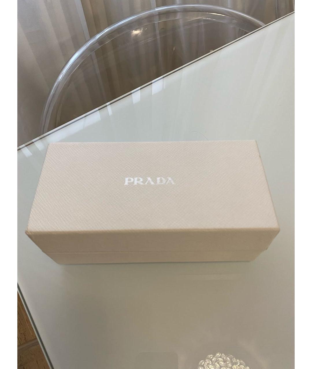 PRADA Серые пластиковые солнцезащитные очки, фото 4