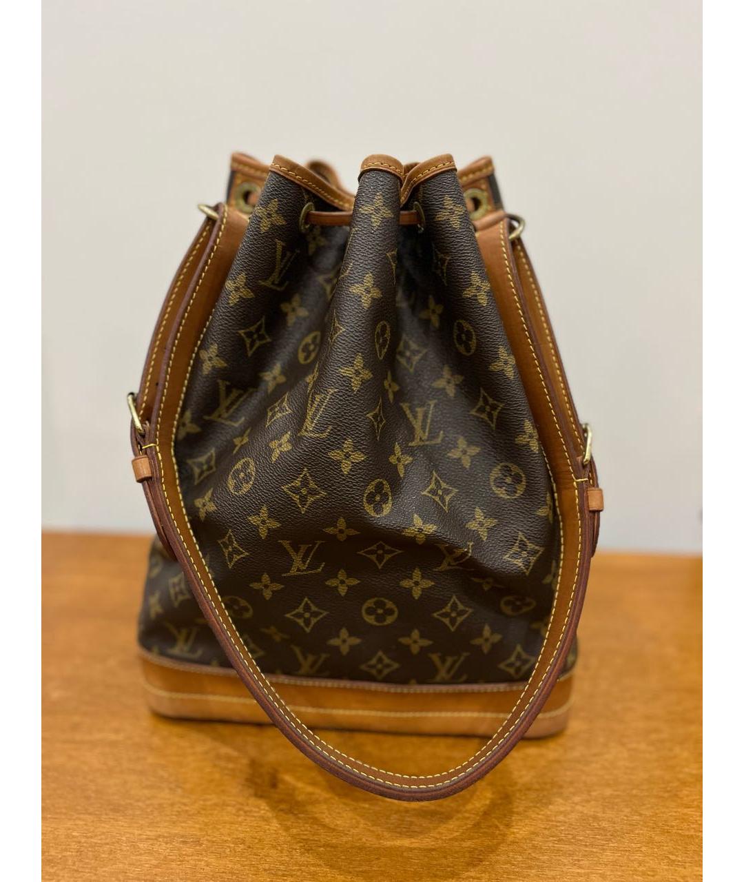 LOUIS VUITTON Коричневая сумка через плечо, фото 3