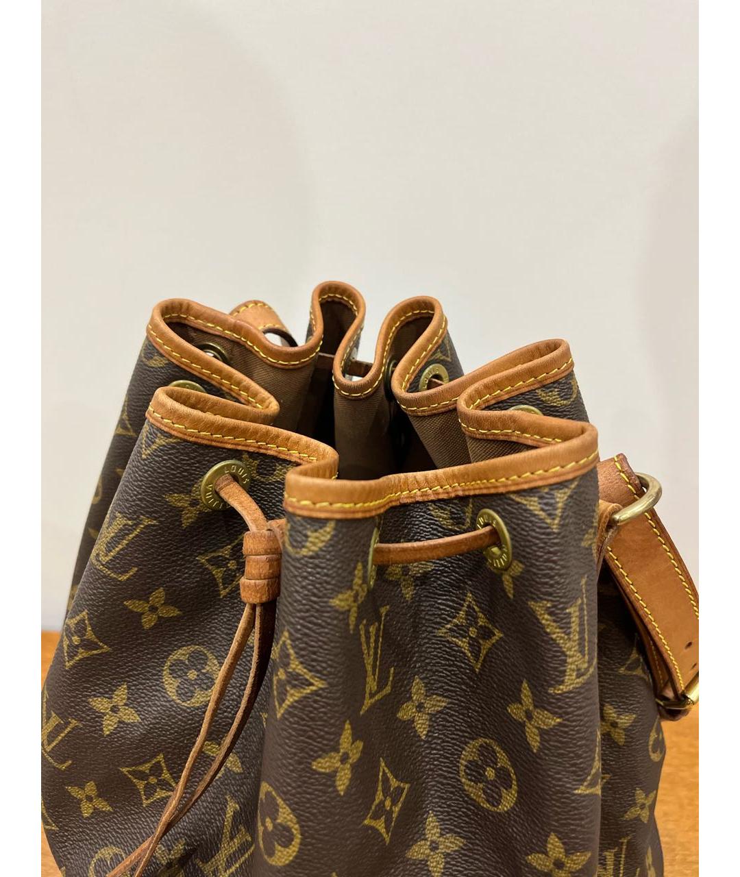 LOUIS VUITTON Коричневая сумка через плечо, фото 6