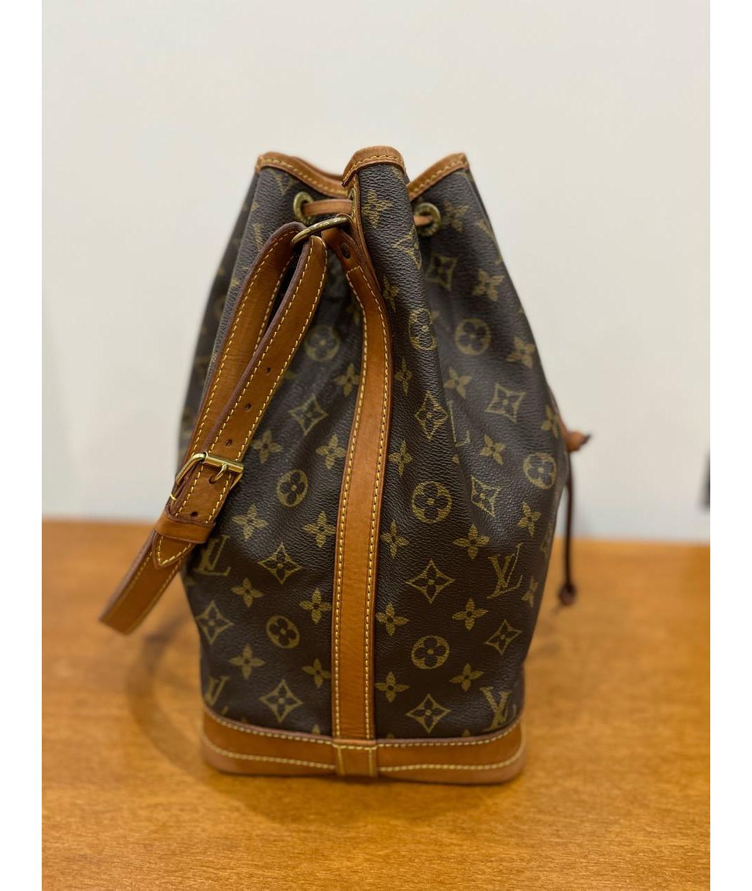 LOUIS VUITTON Коричневая сумка через плечо, фото 4