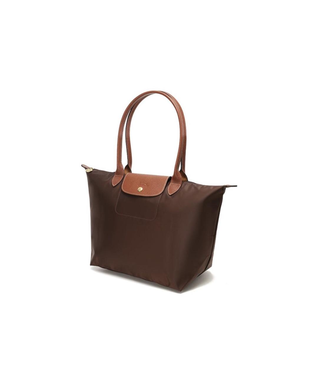 LONGCHAMP Коричневая сумка тоут, фото 2