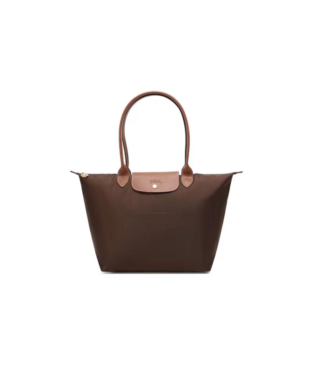 LONGCHAMP Коричневая сумка тоут, фото 1