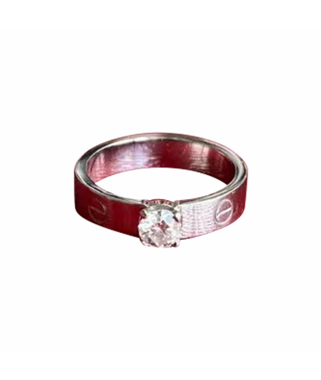 CARTIER Серебряное кольцо из белого золота, фото 1