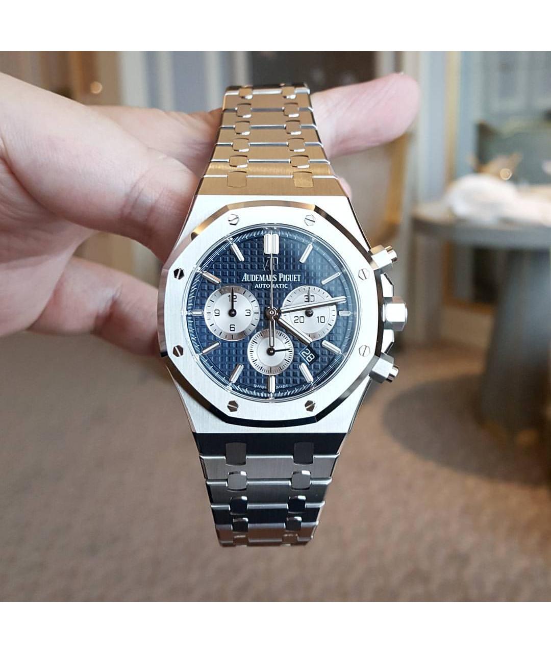 Audemars Piguet Синие часы, фото 2