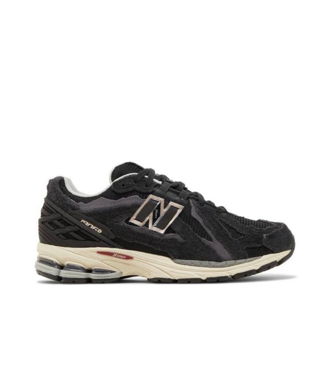 NEW BALANCE Черные замшевые кроссовки, фото 1