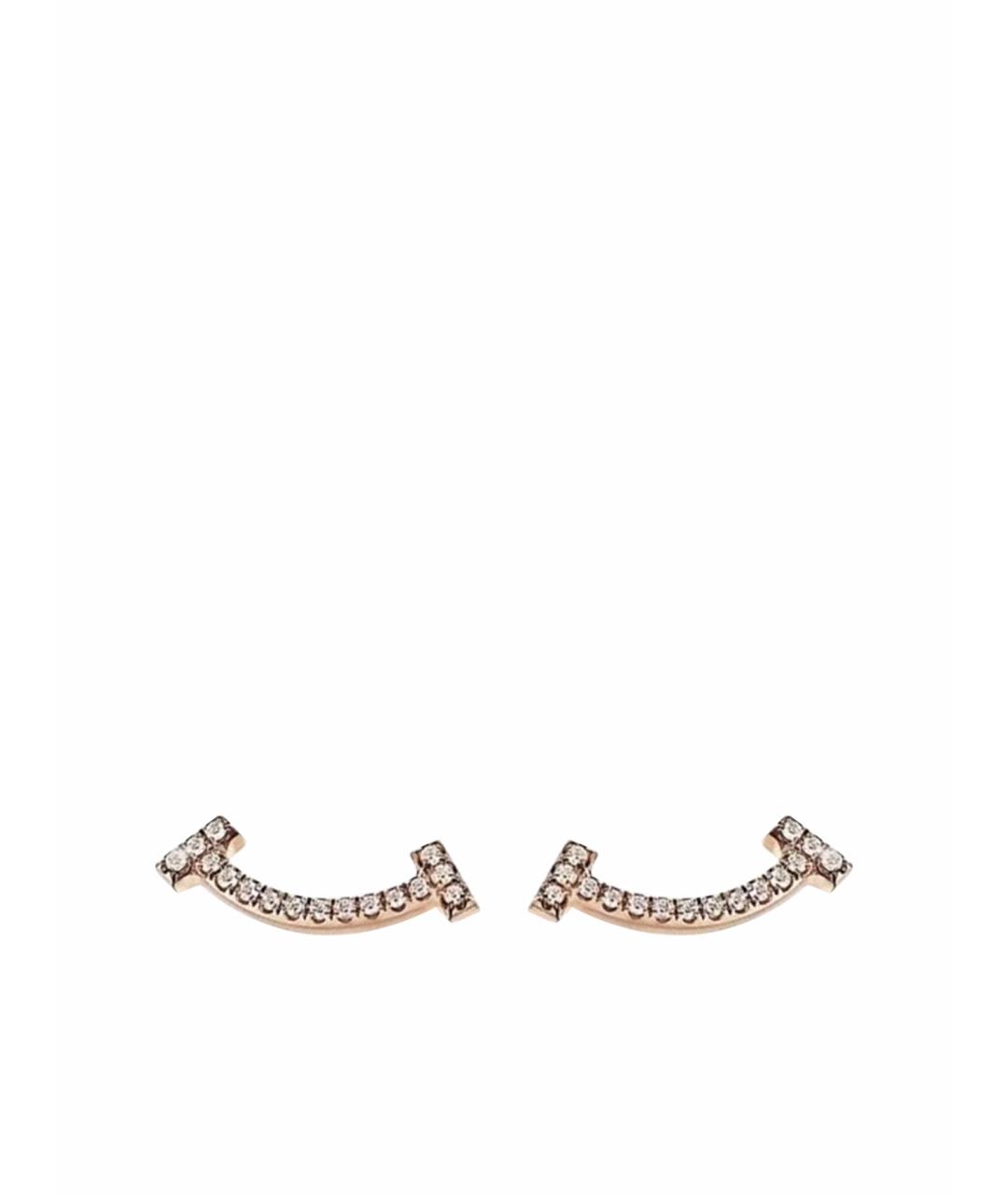 TIFFANY&CO Розовые серьги из розового золота, фото 1