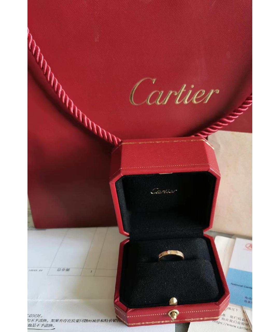 CARTIER Золотое кольцо из розового золота, фото 3