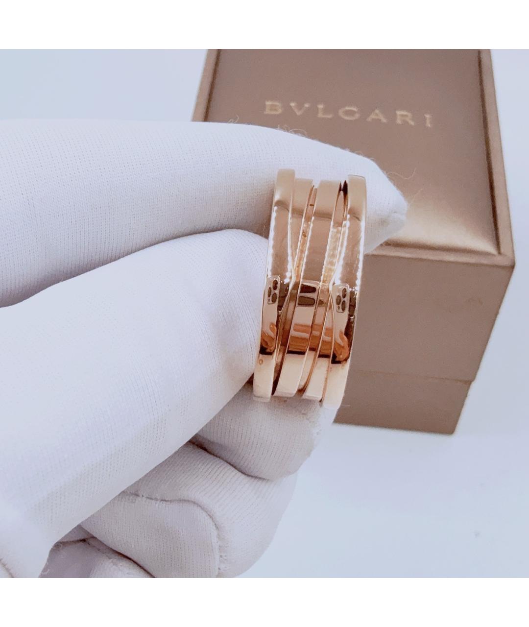 BVLGARI Розовое кольцо из розового золота, фото 3