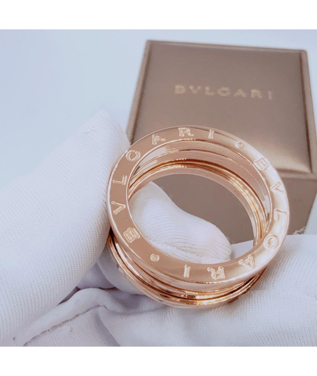 BVLGARI Розовое кольцо из розового золота, фото 5