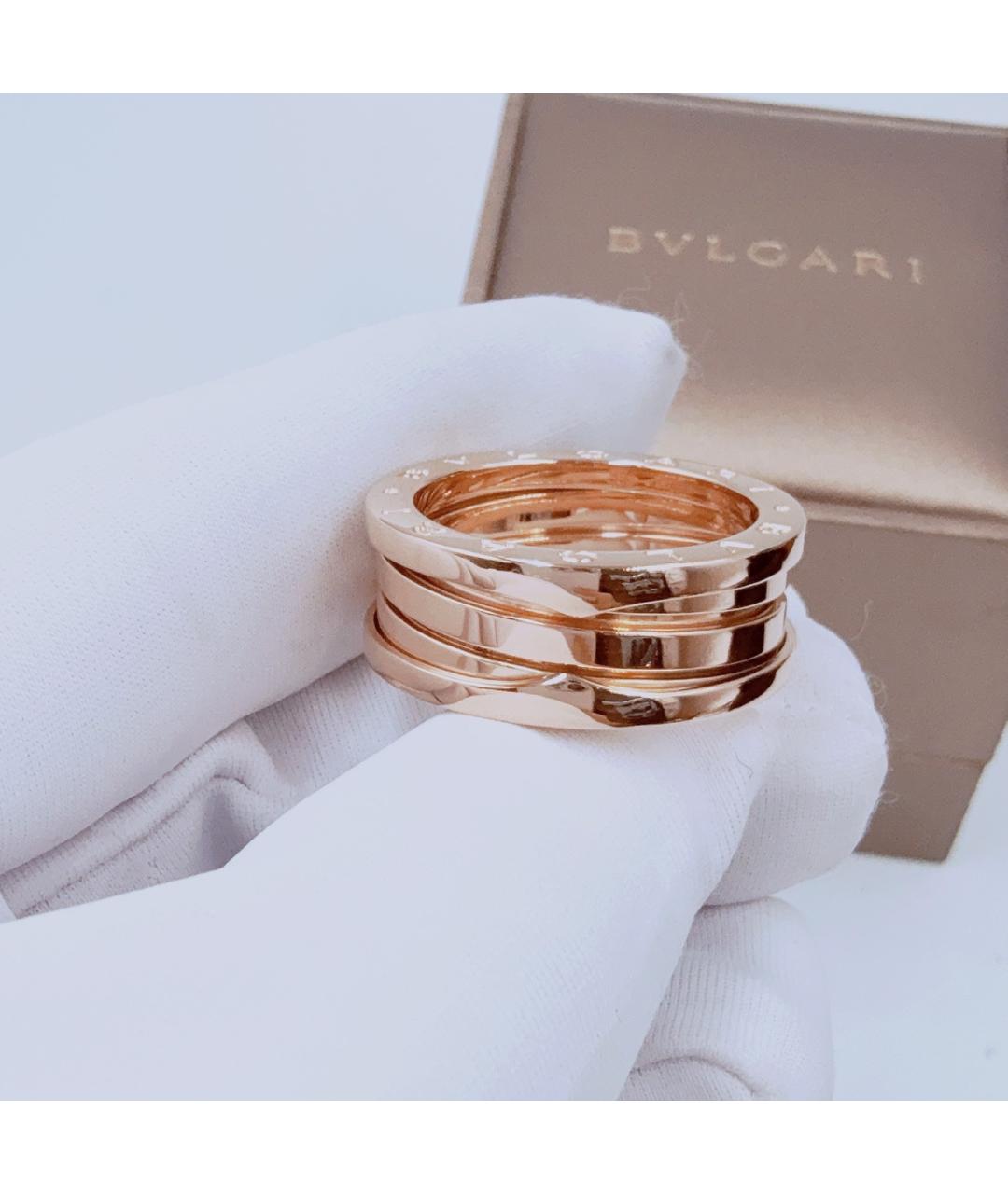 BVLGARI Розовое кольцо из розового золота, фото 2