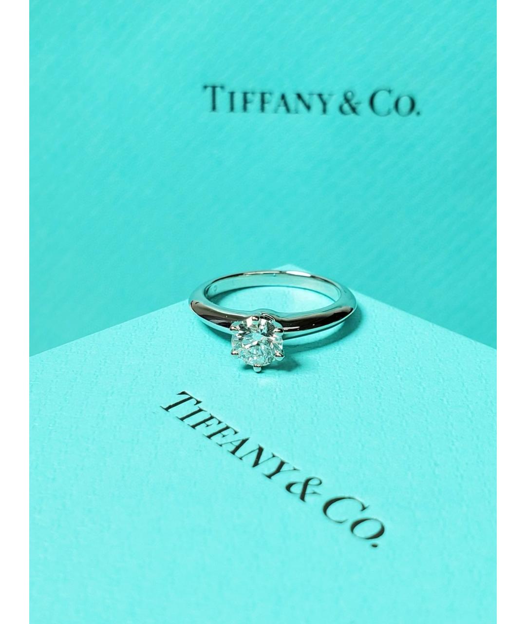 TIFFANY&CO Серебряное кольцо из белого золота, фото 3