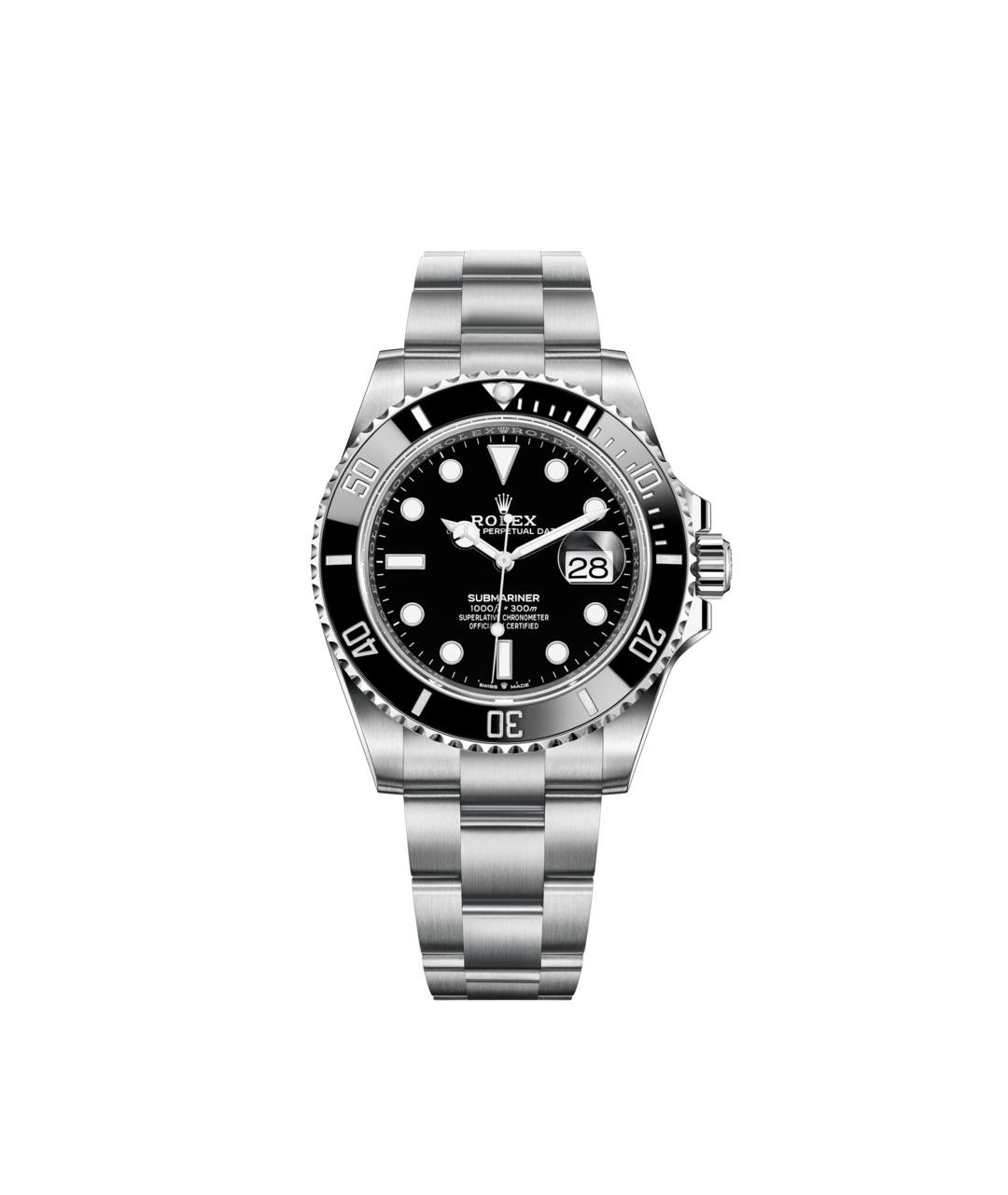 ROLEX Черные часы, фото 1