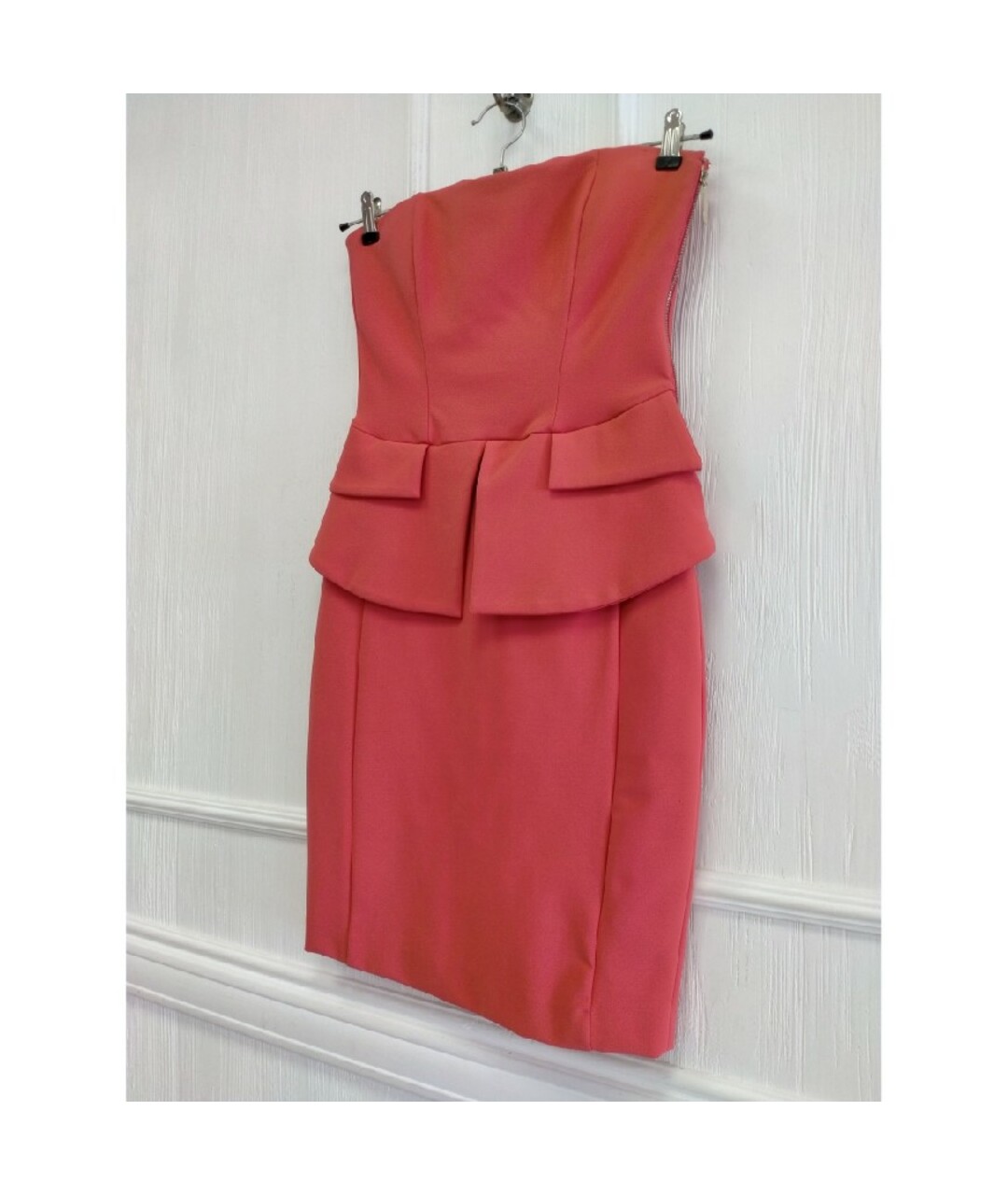 ELISABETTA FRANCHI Розовое повседневное платье, фото 3