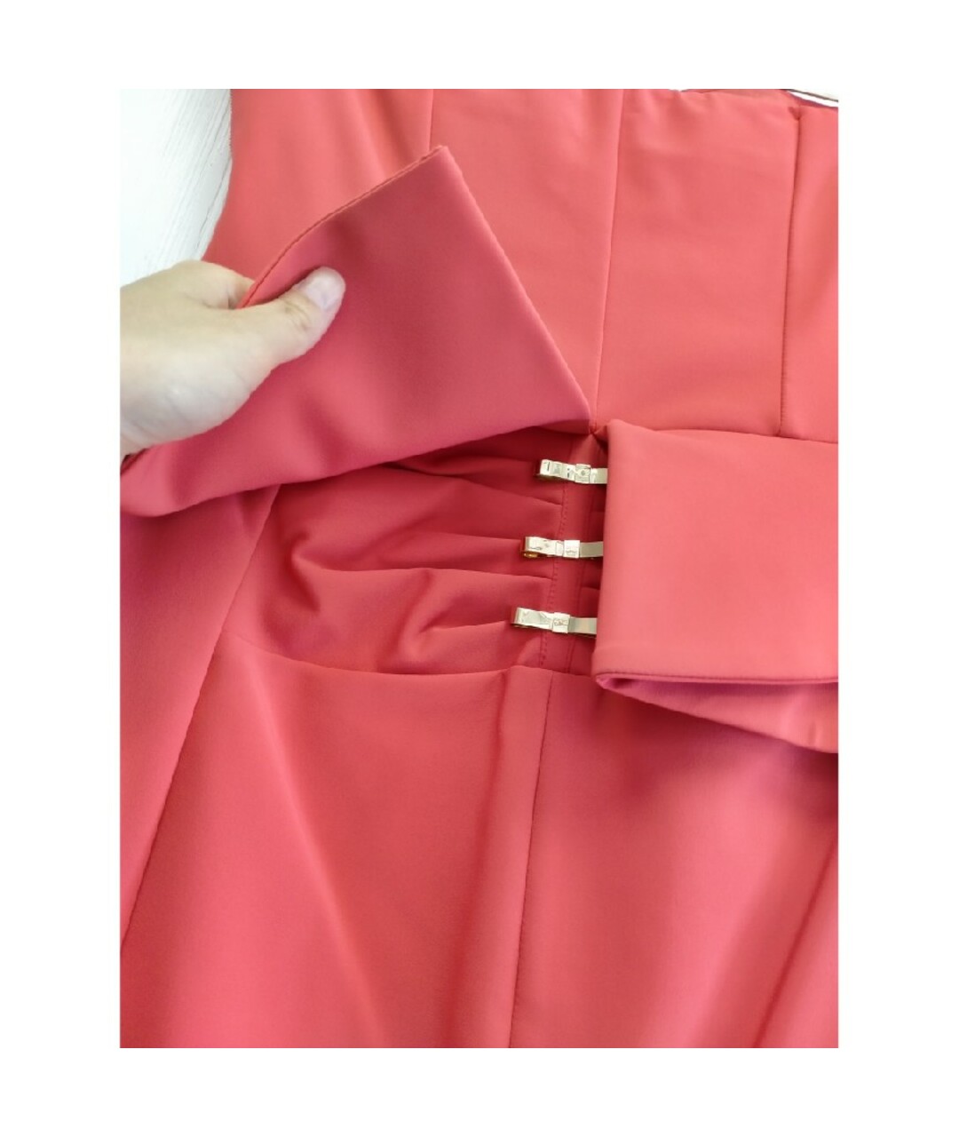 ELISABETTA FRANCHI Розовое повседневное платье, фото 4