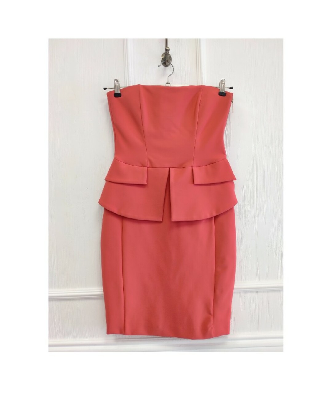 ELISABETTA FRANCHI Розовое повседневное платье, фото 7