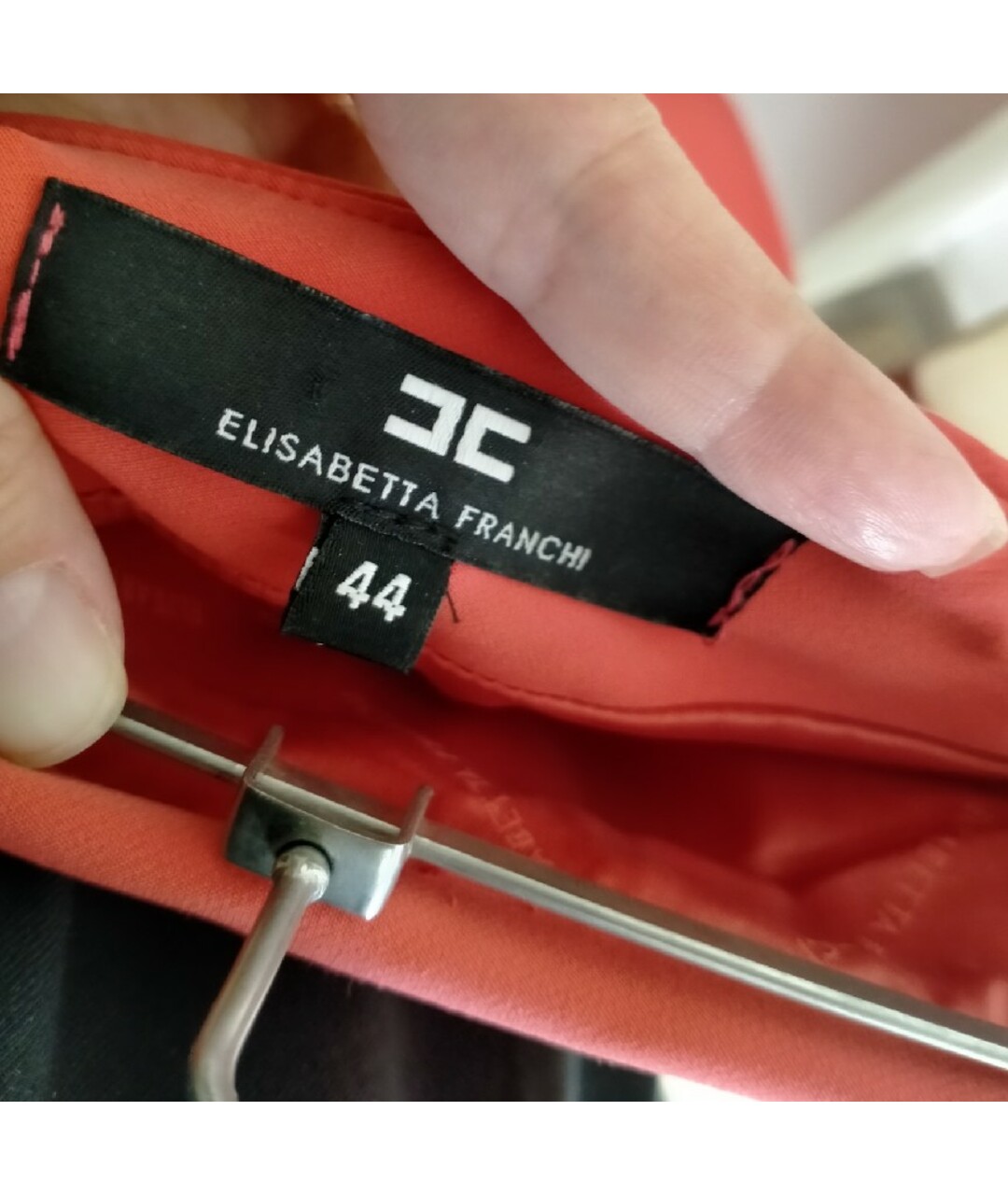 ELISABETTA FRANCHI Розовое повседневное платье, фото 5