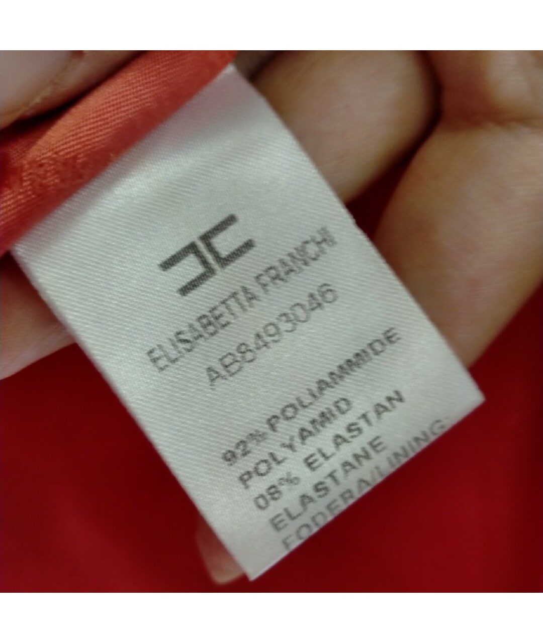 ELISABETTA FRANCHI Розовое повседневное платье, фото 6