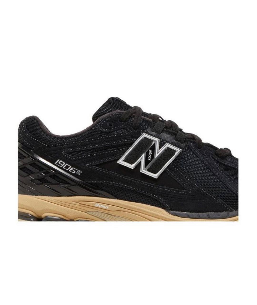 NEW BALANCE Черные нубуковые кроссовки, фото 2