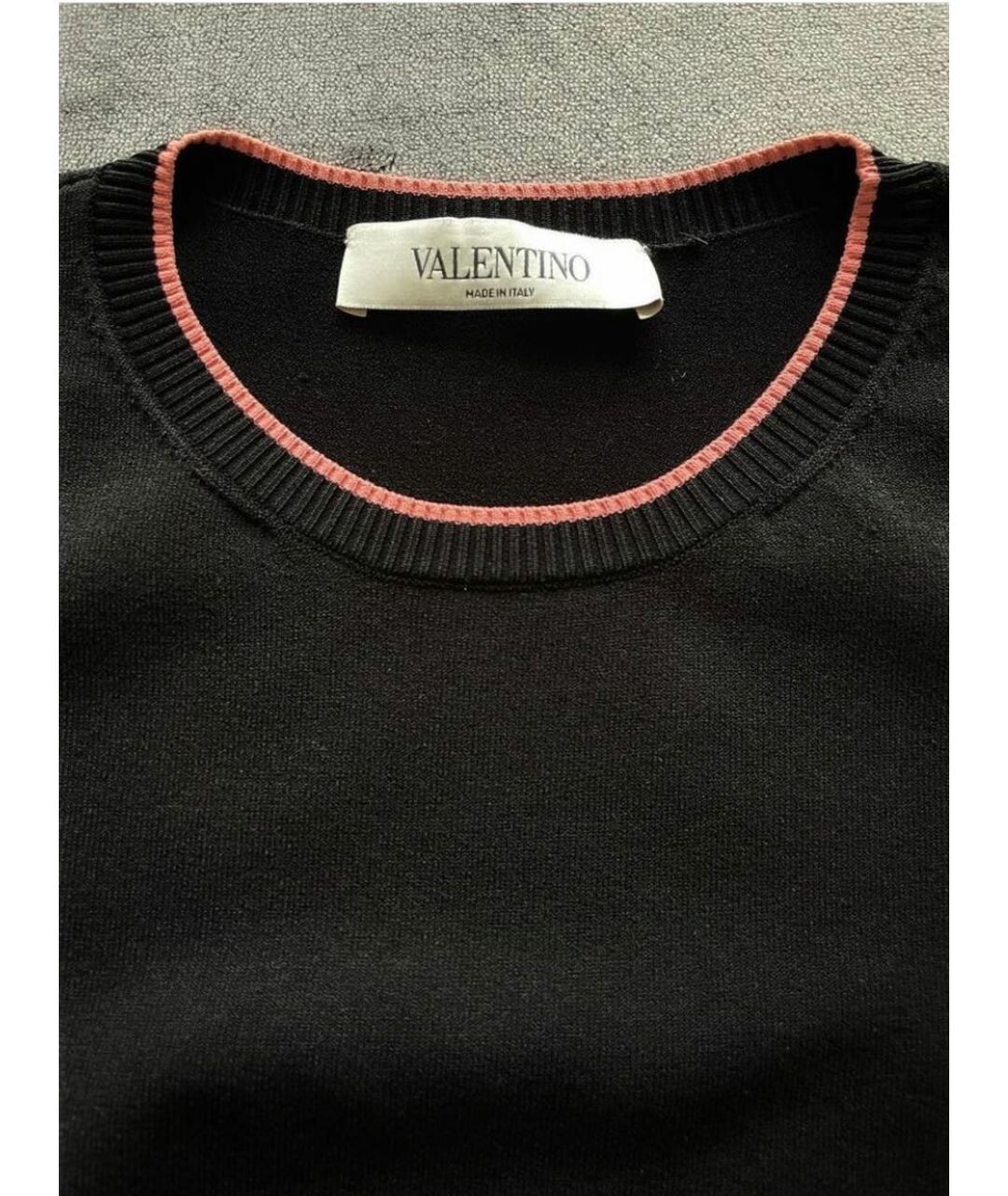 VALENTINO Черный вискозный джемпер / свитер, фото 3