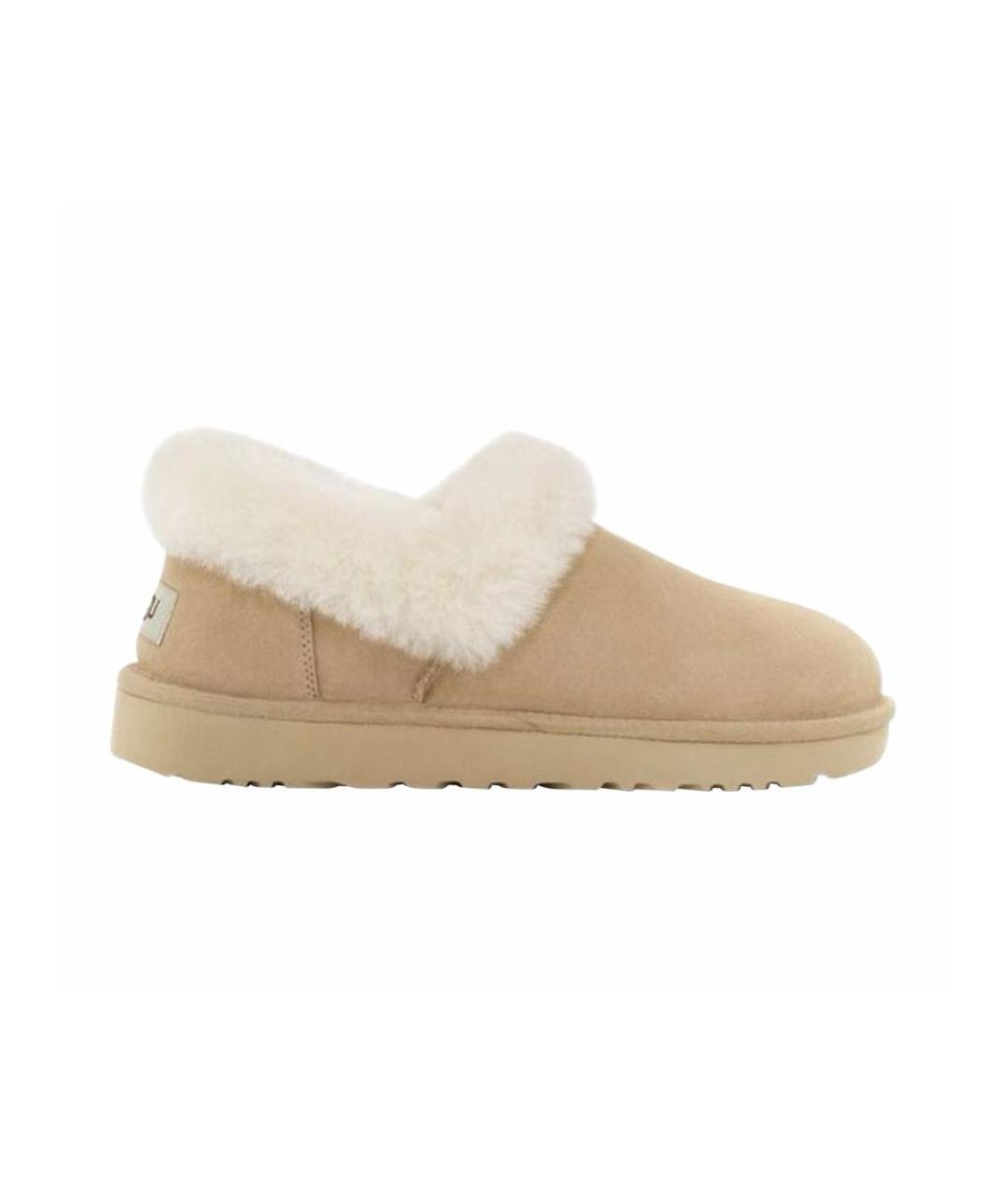 UGG AUSTRALIA Бежевые ботинки, фото 1