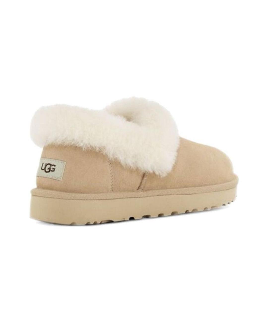 UGG AUSTRALIA Бежевые ботинки, фото 4