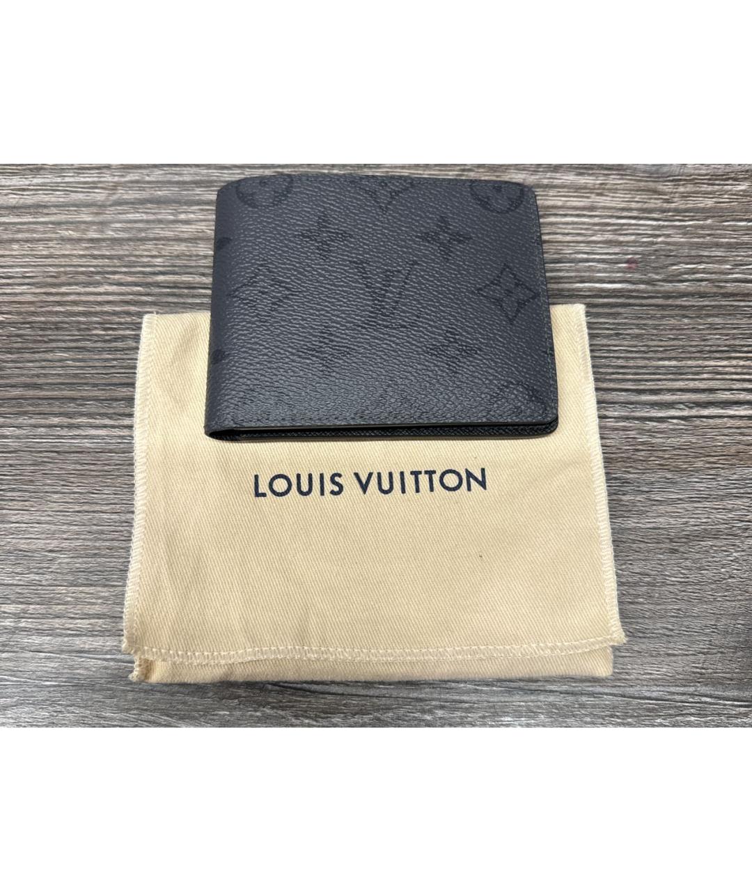 LOUIS VUITTON Серый кошелек, фото 5