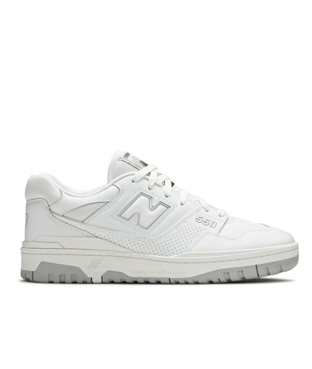 NEW BALANCE Белые кожаные кроссовки, фото 1