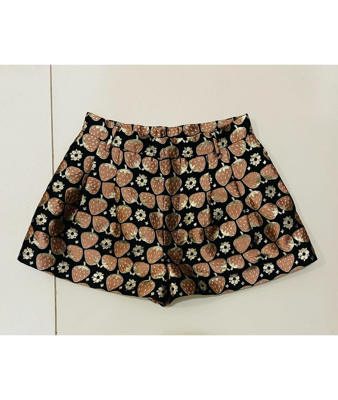 RED VALENTINO Мульти полиэстеровые шорты, фото 3