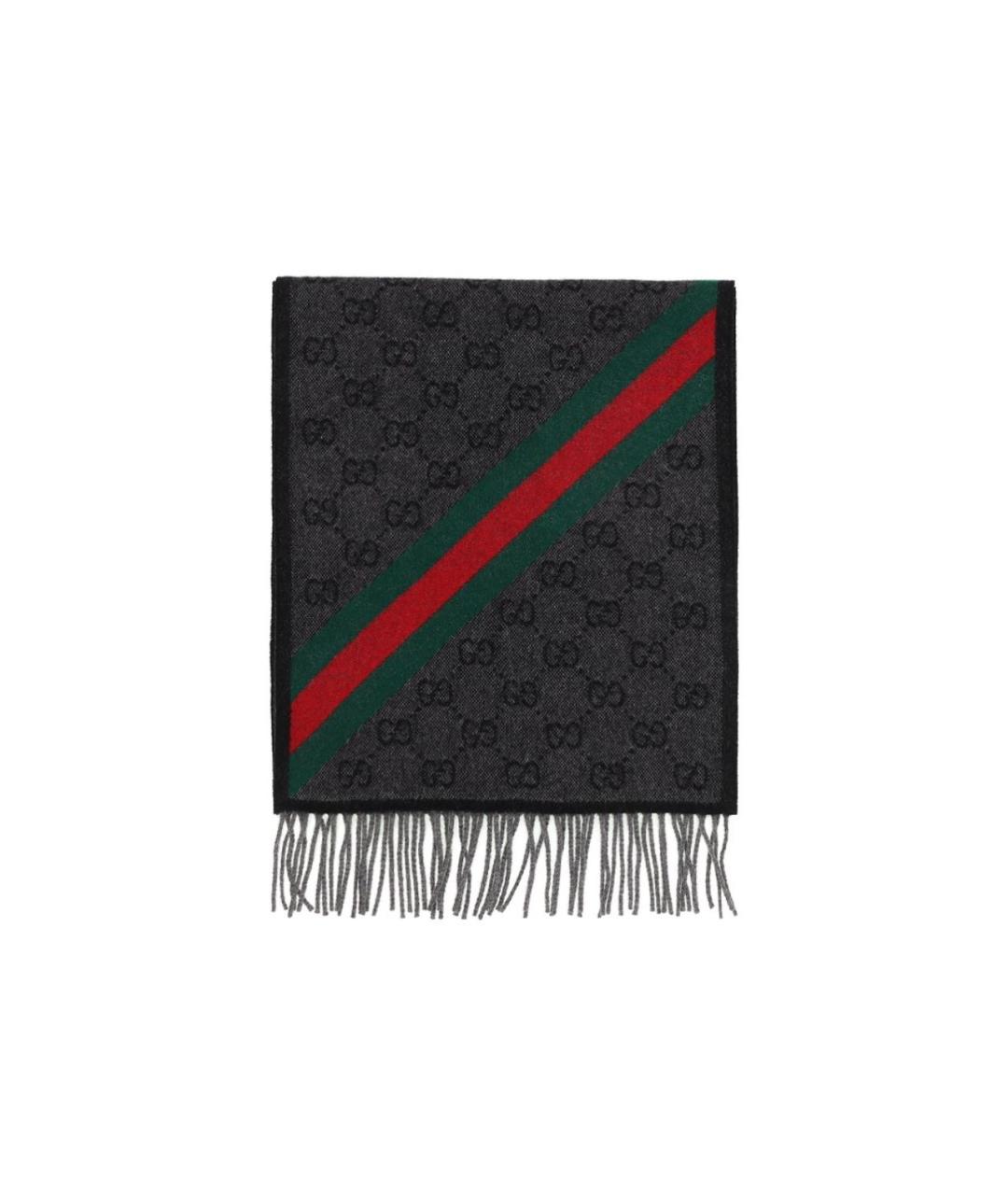 GUCCI Шерстяной шарф, фото 3