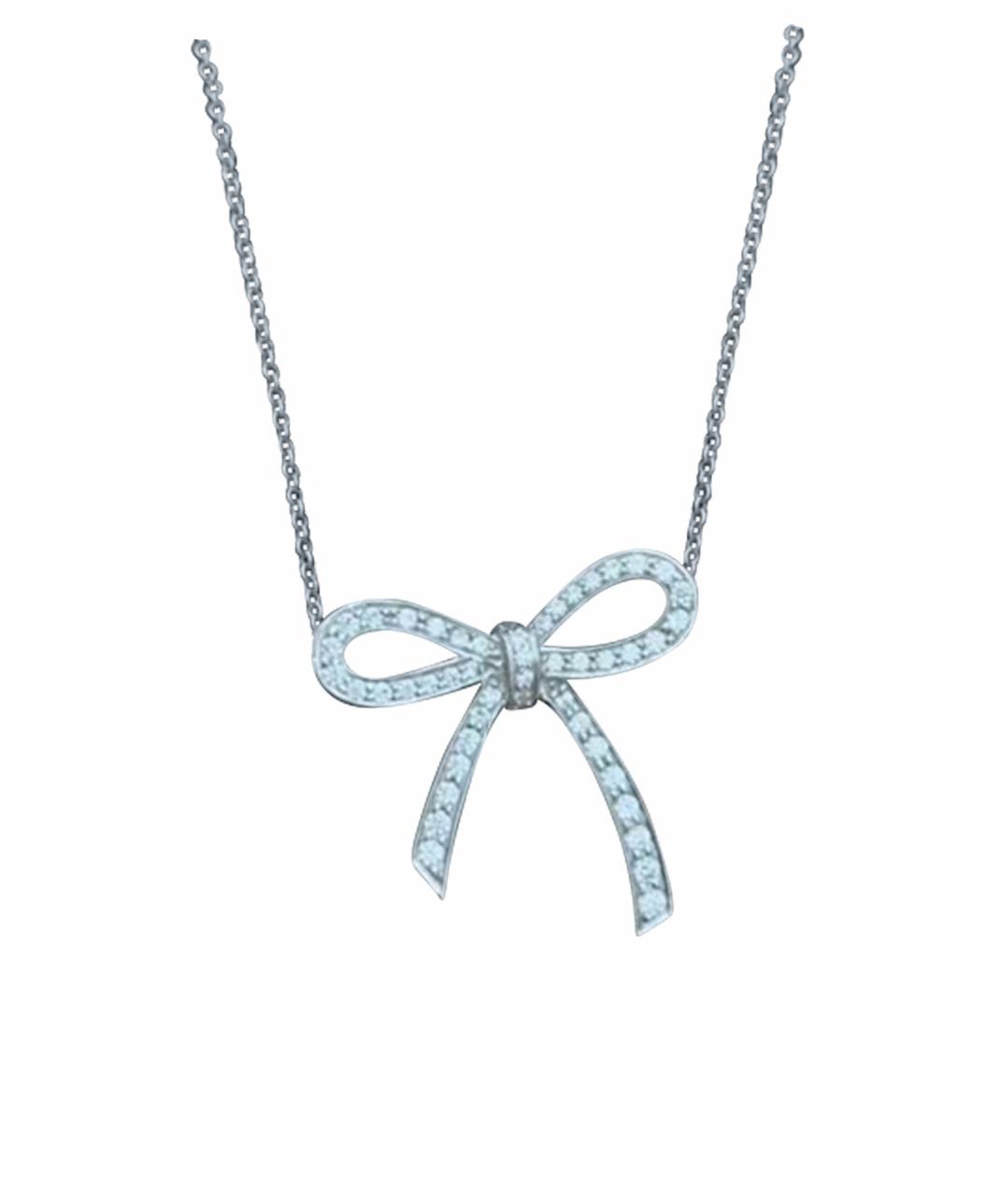 TIFFANY&CO Белое колье из белого золота, фото 1