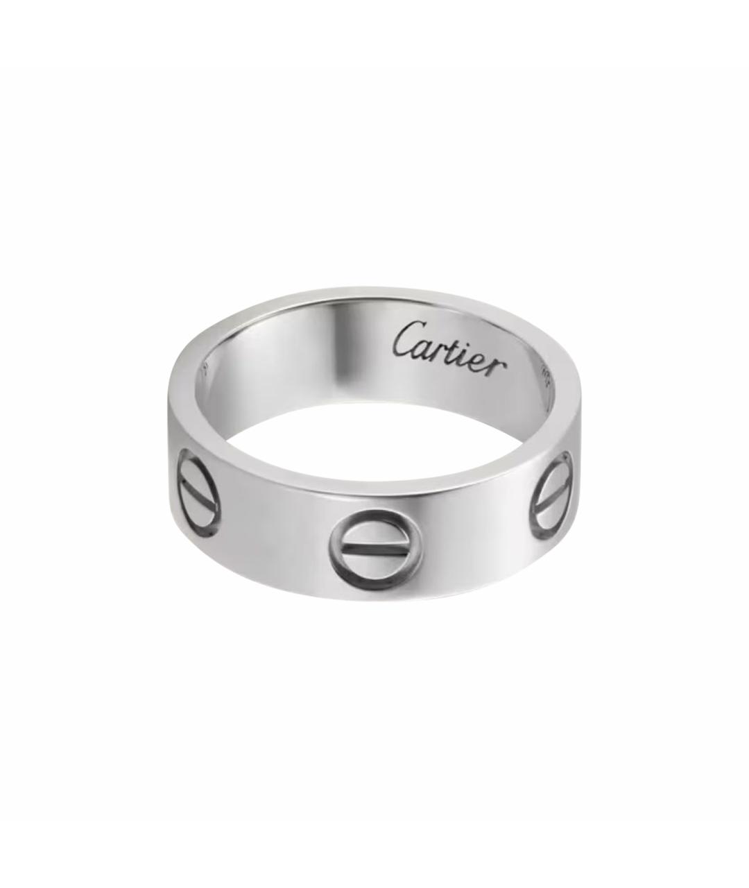 CARTIER Серебряное кольцо из белого золота, фото 1