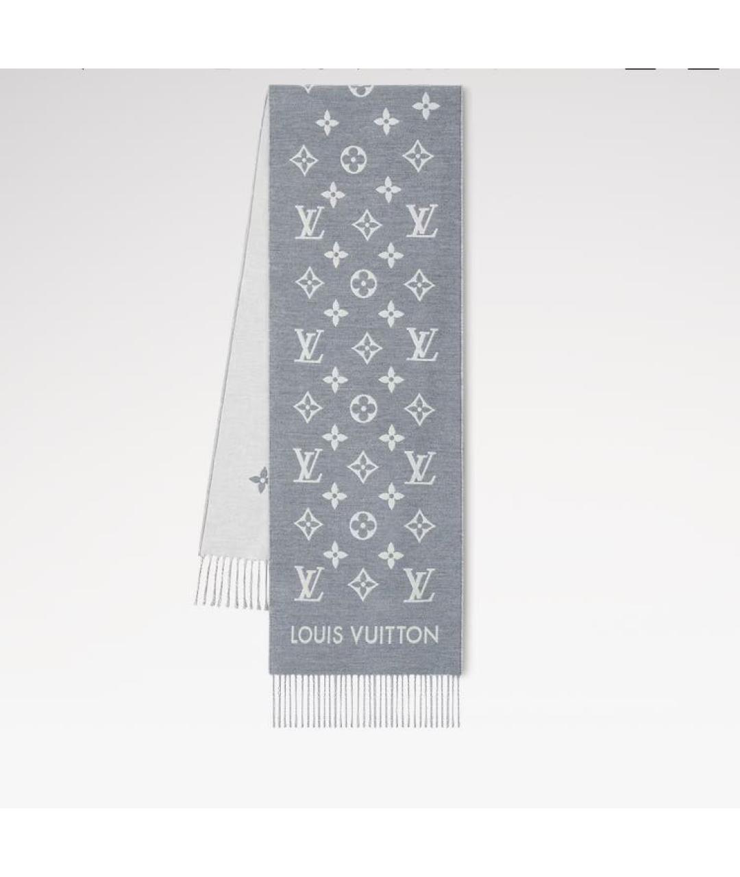 LOUIS VUITTON Шерстяной шарф, фото 4