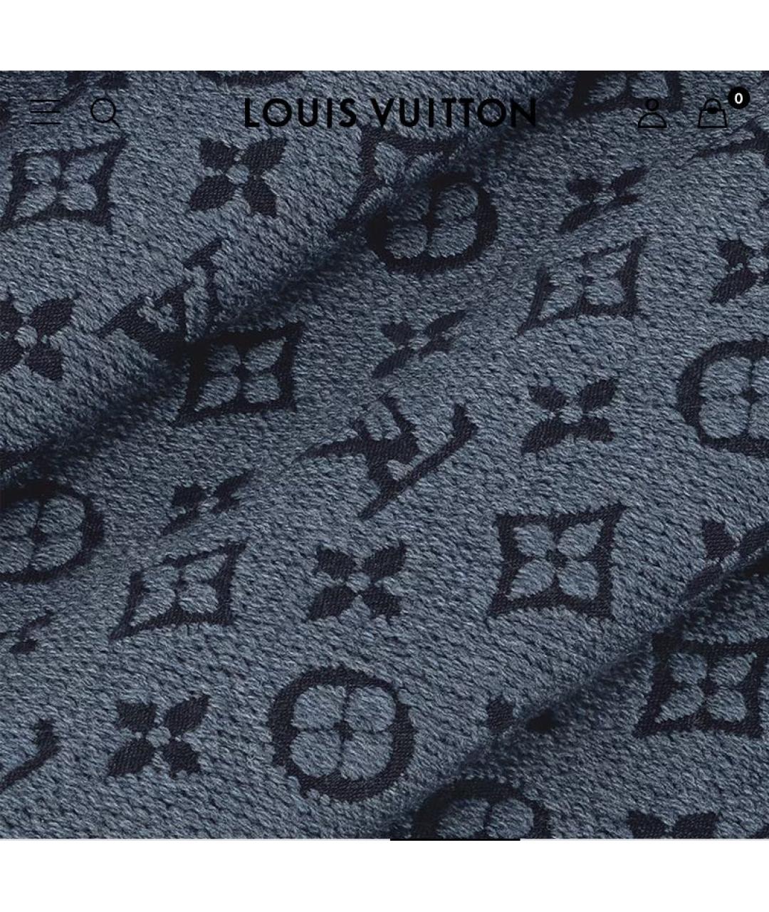 LOUIS VUITTON Шерстяной шарф, фото 5