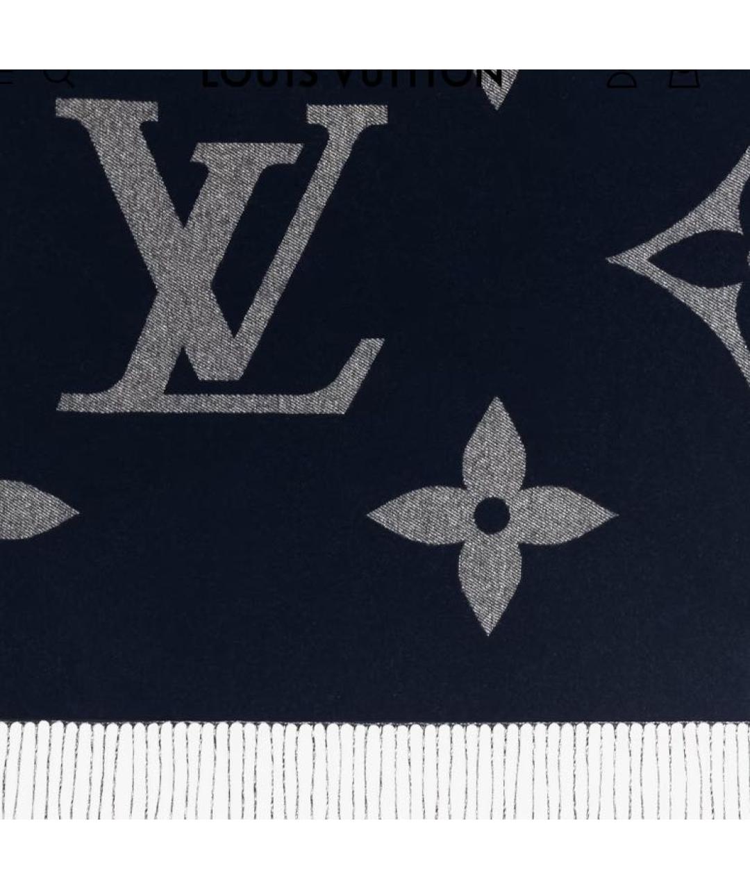 LOUIS VUITTON Кашемировый шарф, фото 2