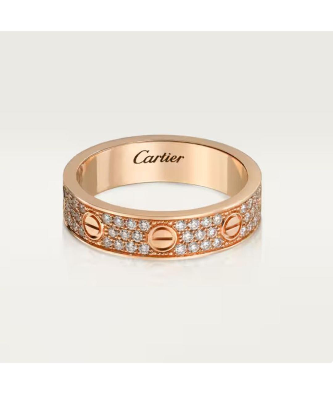 CARTIER Розовое кольцо из розового золота, фото 4