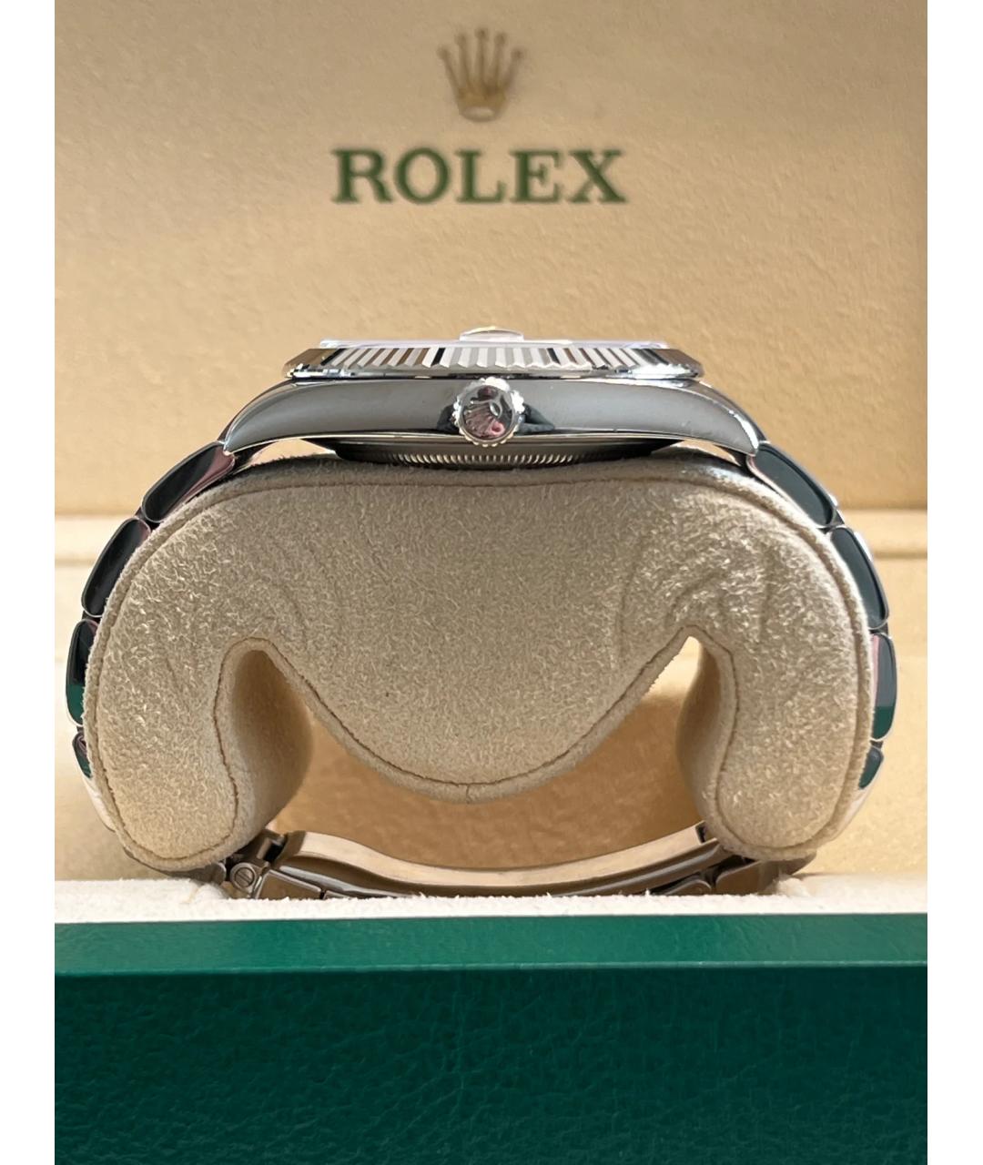 ROLEX Белые часы из белого золота, фото 5