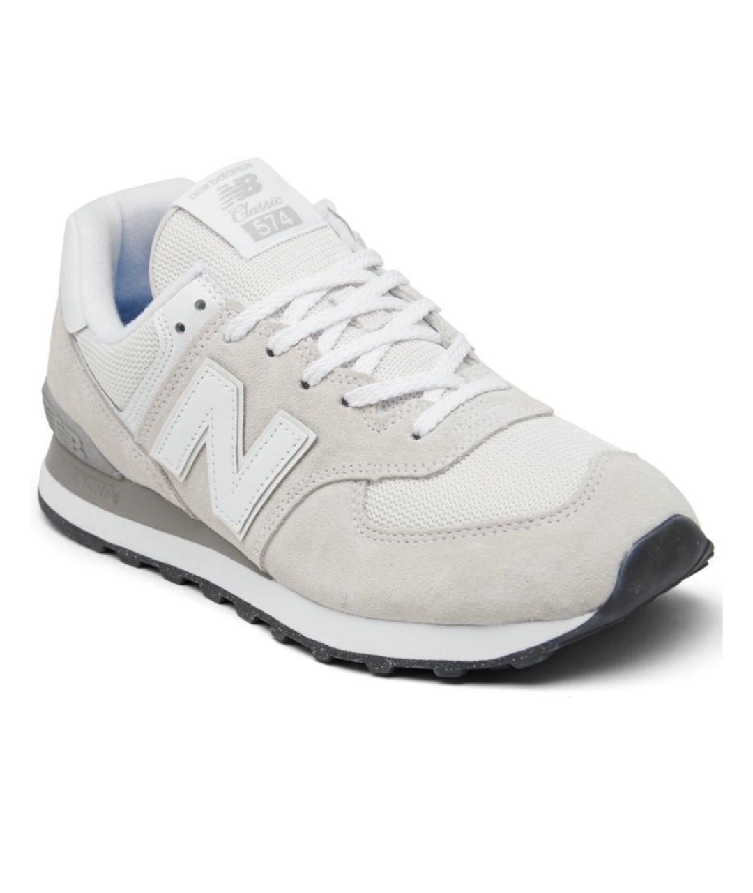 NEW BALANCE Бежевые замшевые кроссовки, фото 6