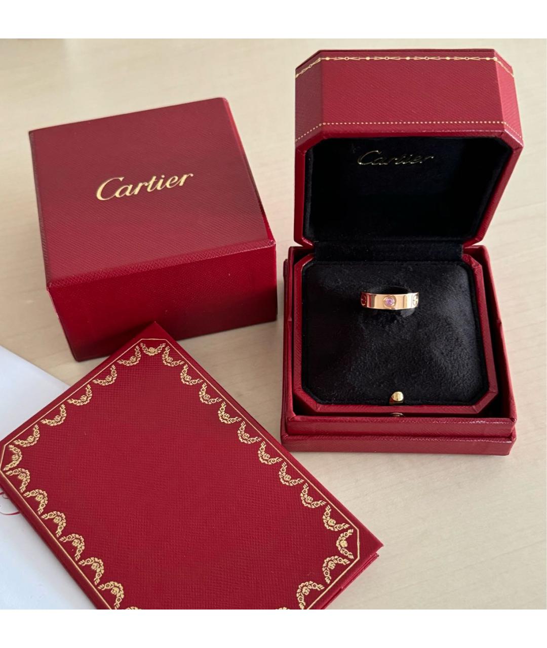 CARTIER Золотое кольцо из розового золота, фото 6