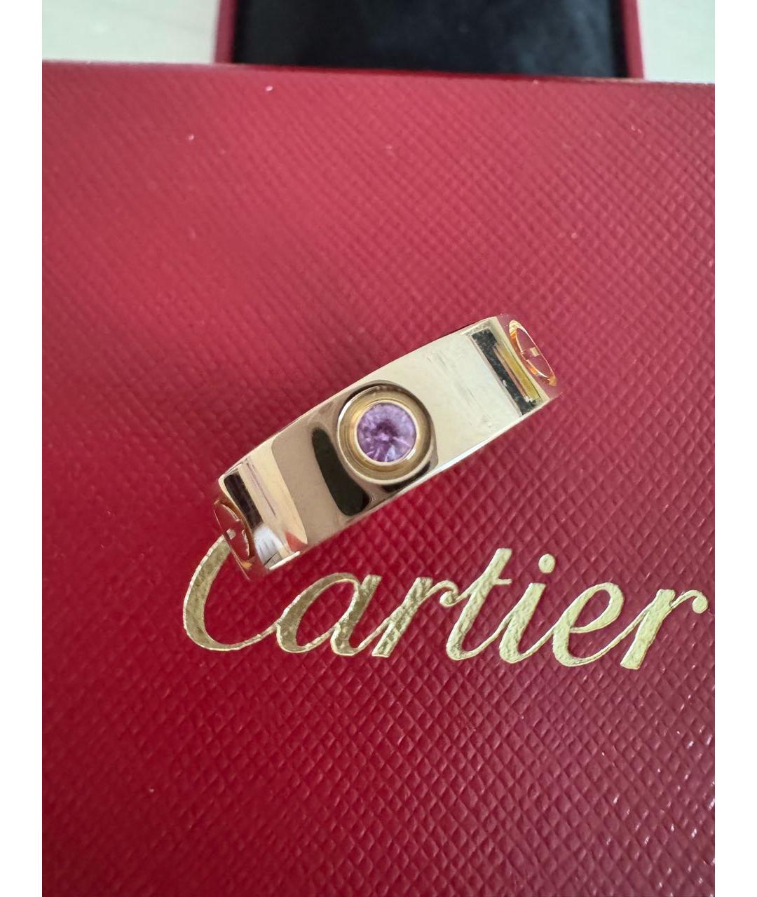 CARTIER Золотое кольцо из розового золота, фото 2