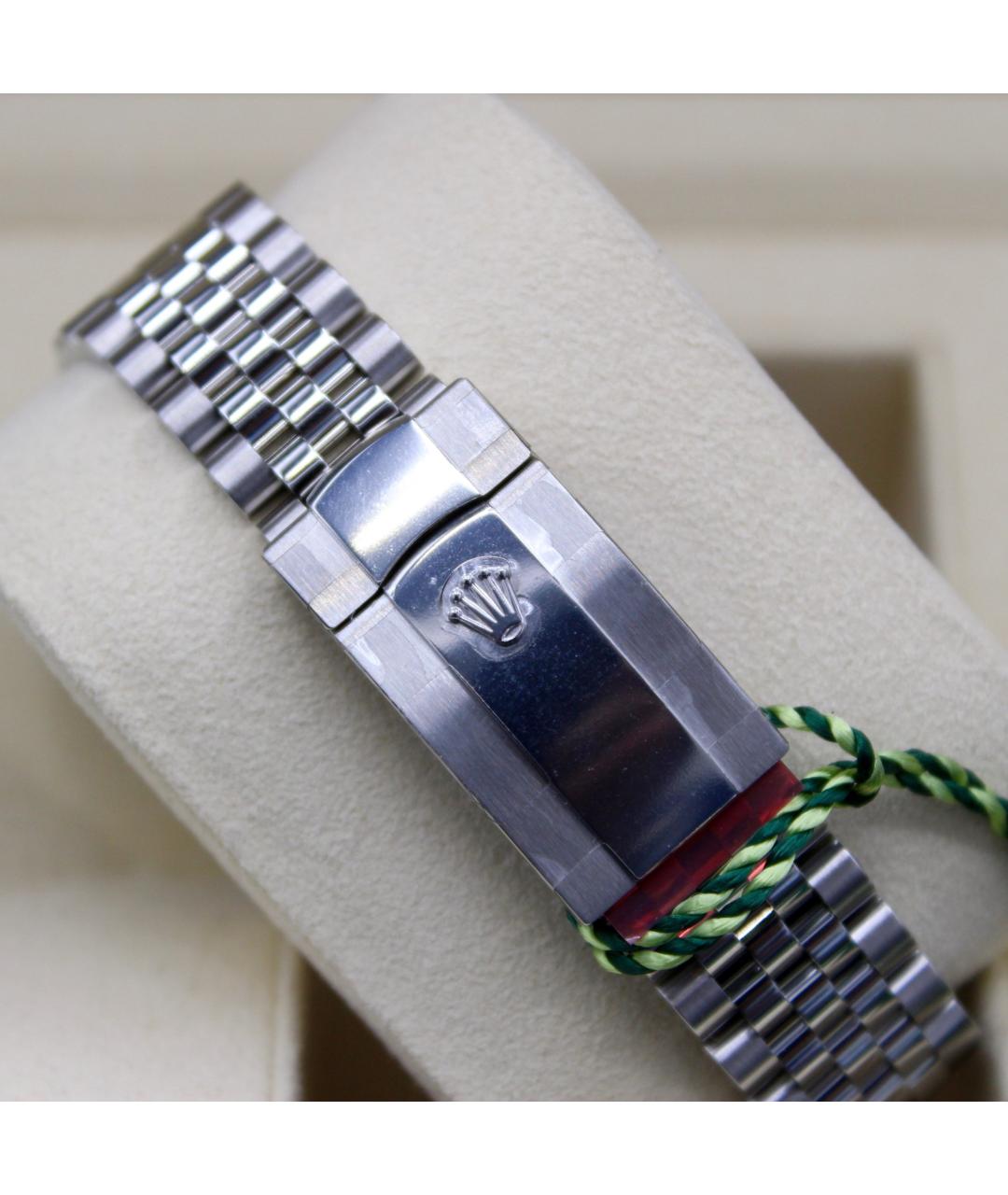 ROLEX Черные часы из белого золота, фото 5