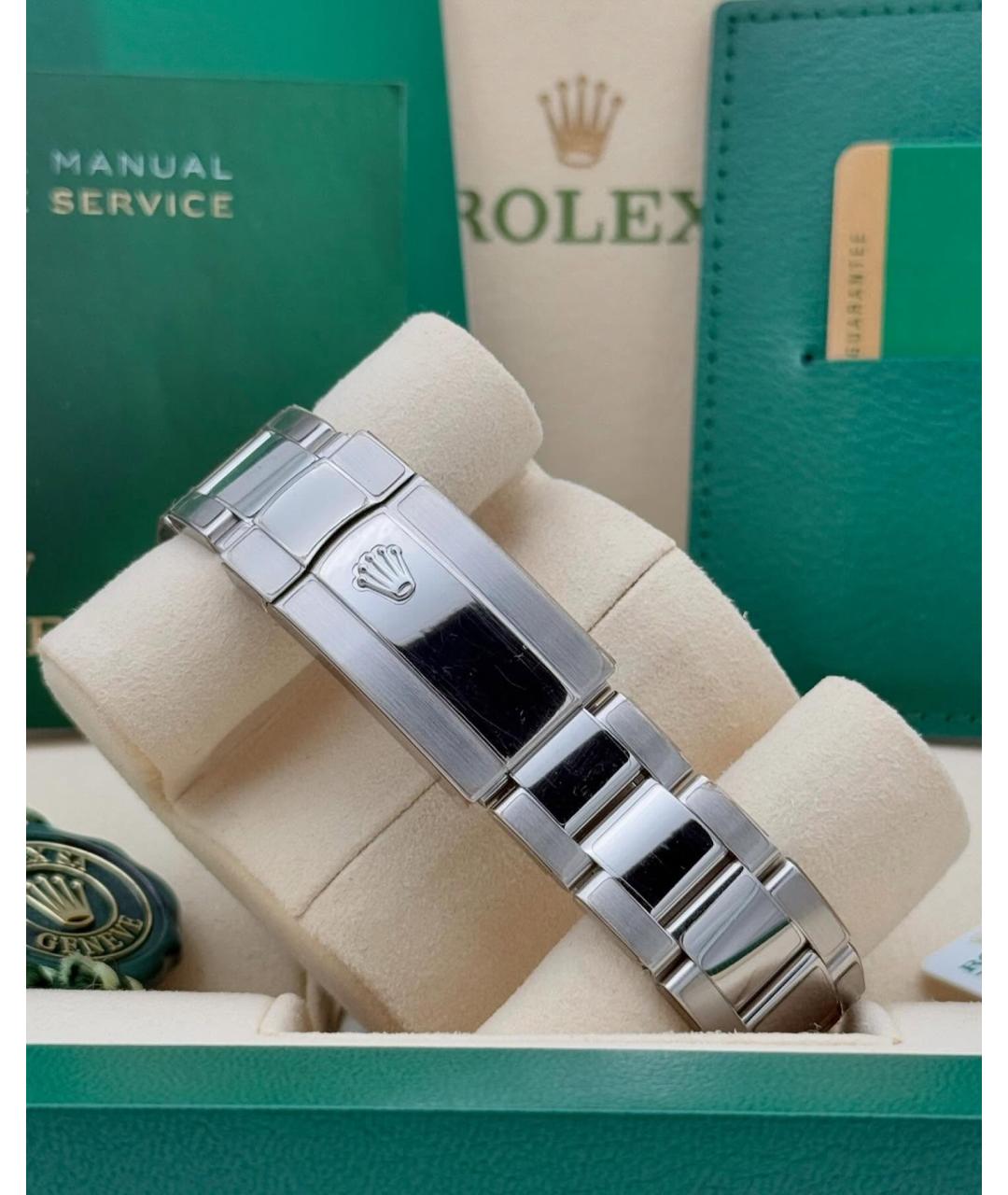 ROLEX Серебряные часы, фото 3