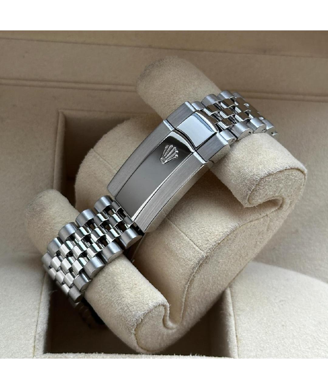 ROLEX Серебряные часы, фото 5