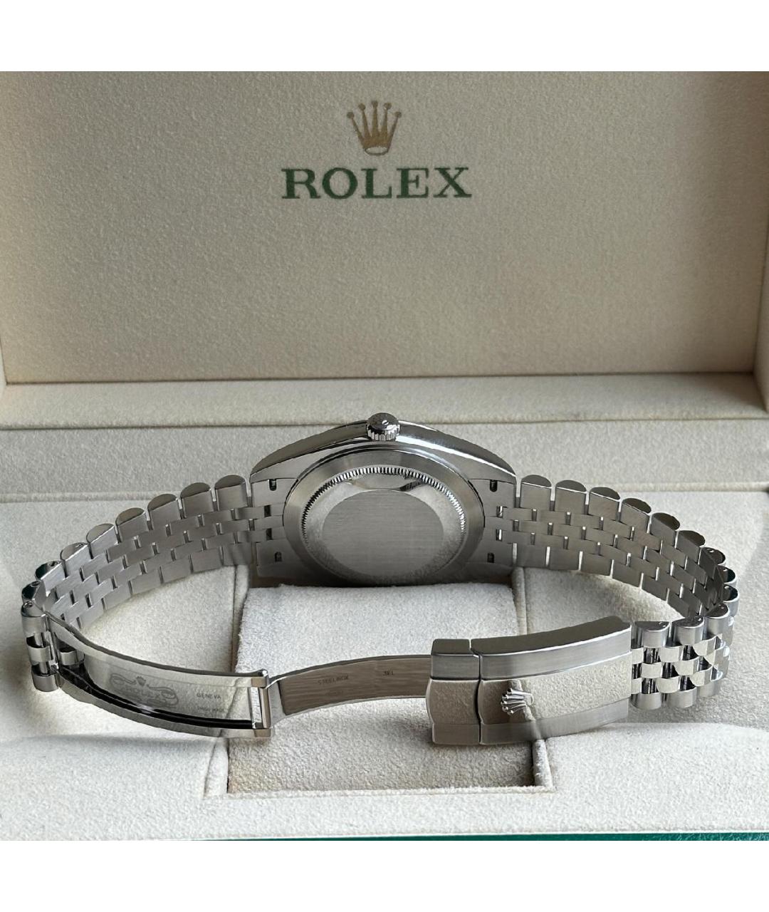 ROLEX Серебряные часы, фото 6
