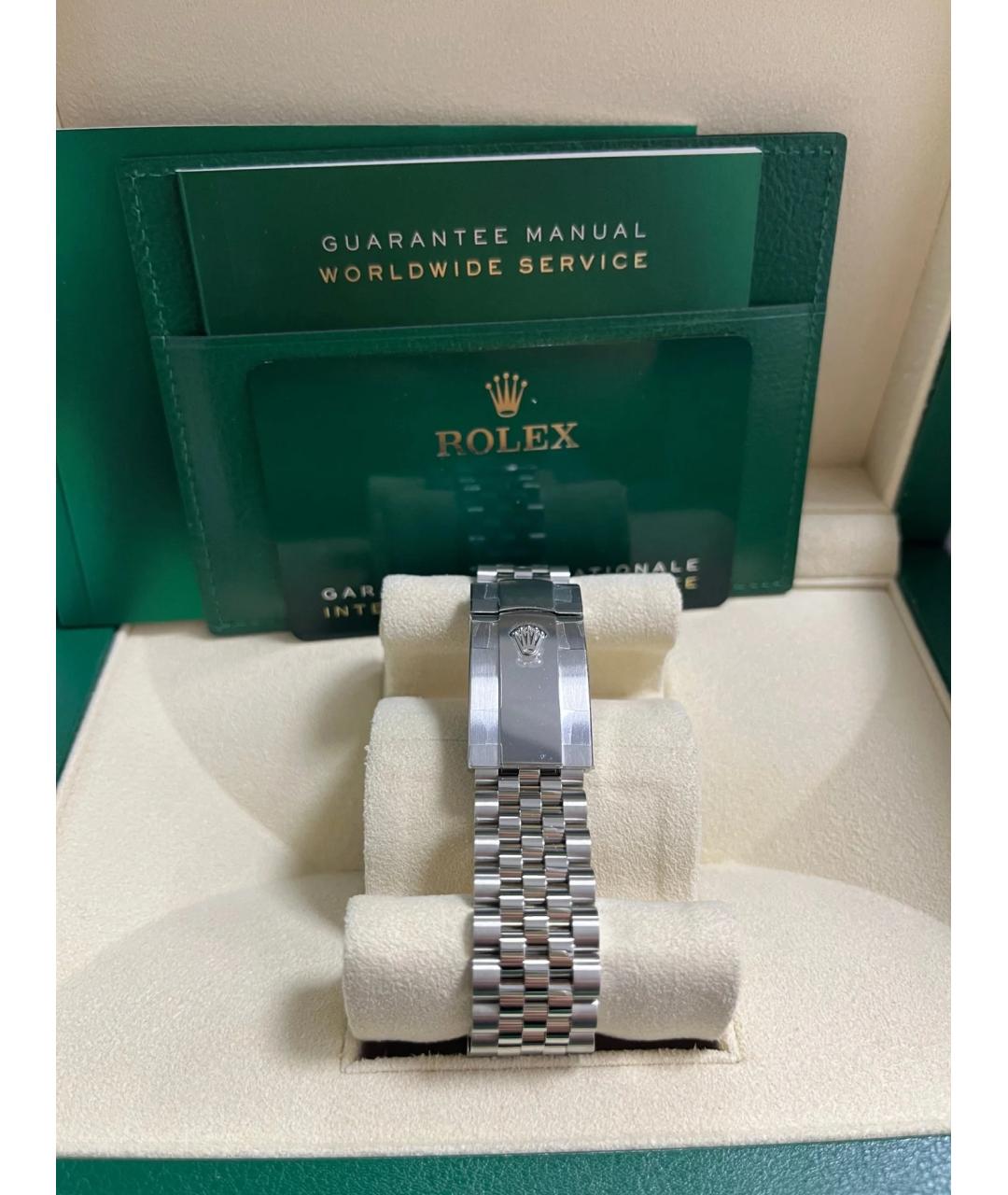 ROLEX Зеленые часы, фото 5